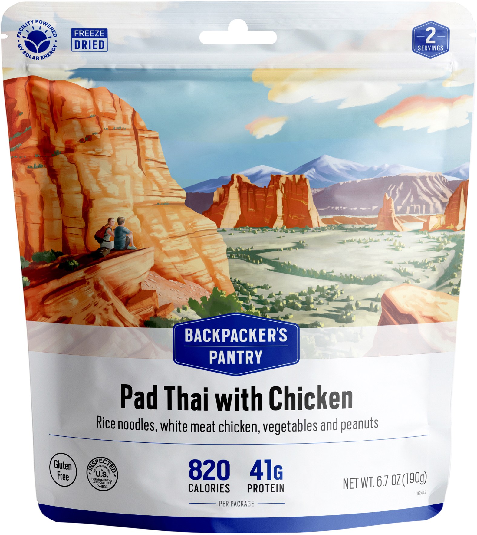 Пад Тай с курицей – 2 порции Backpacker's Pantry