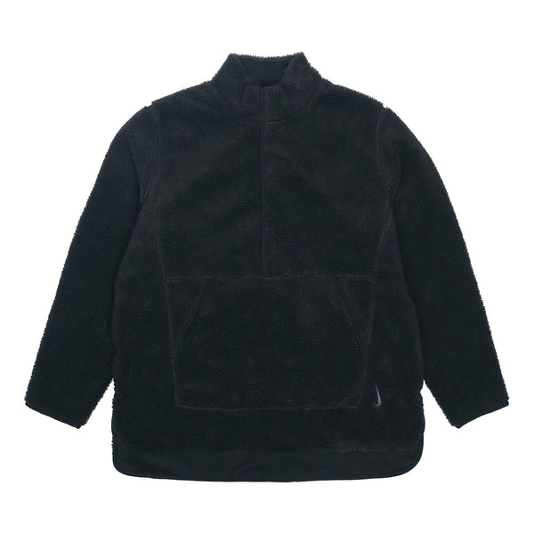 Куртка Nike Yoga Casual Sports Loose Stand Collar Training Jacket Black, черный