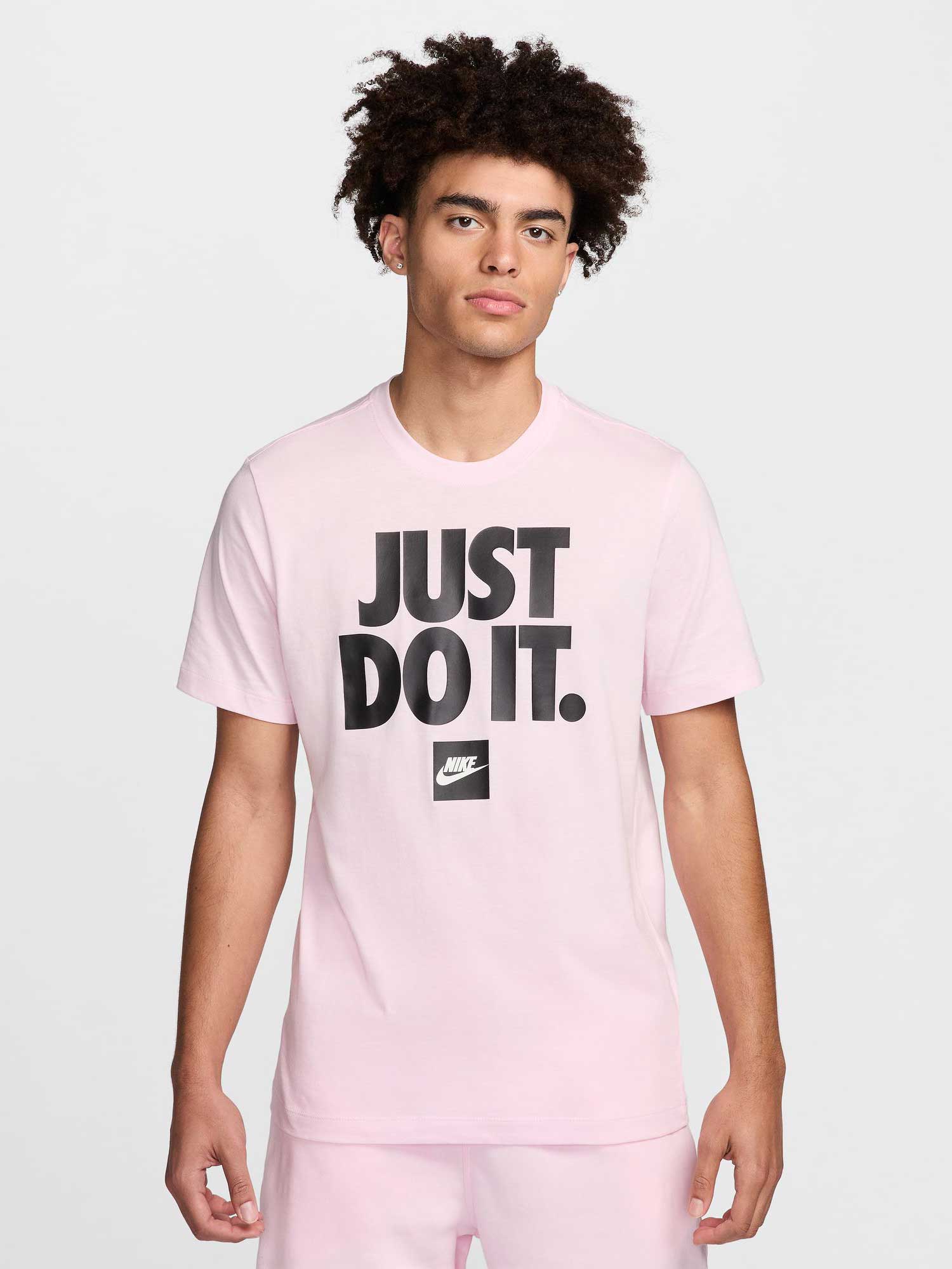 

Футболка Nike M NSW TEE FRAN JDI VERBIAGE, розовый