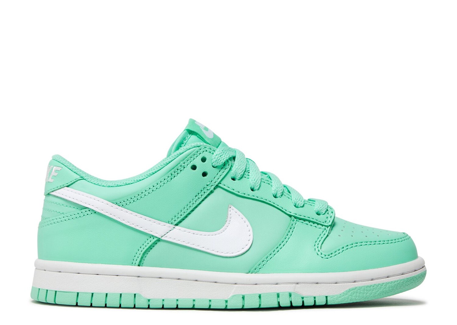 

Кроссовки Nike Dunk Low Gs 'Emerald Rise', зеленый