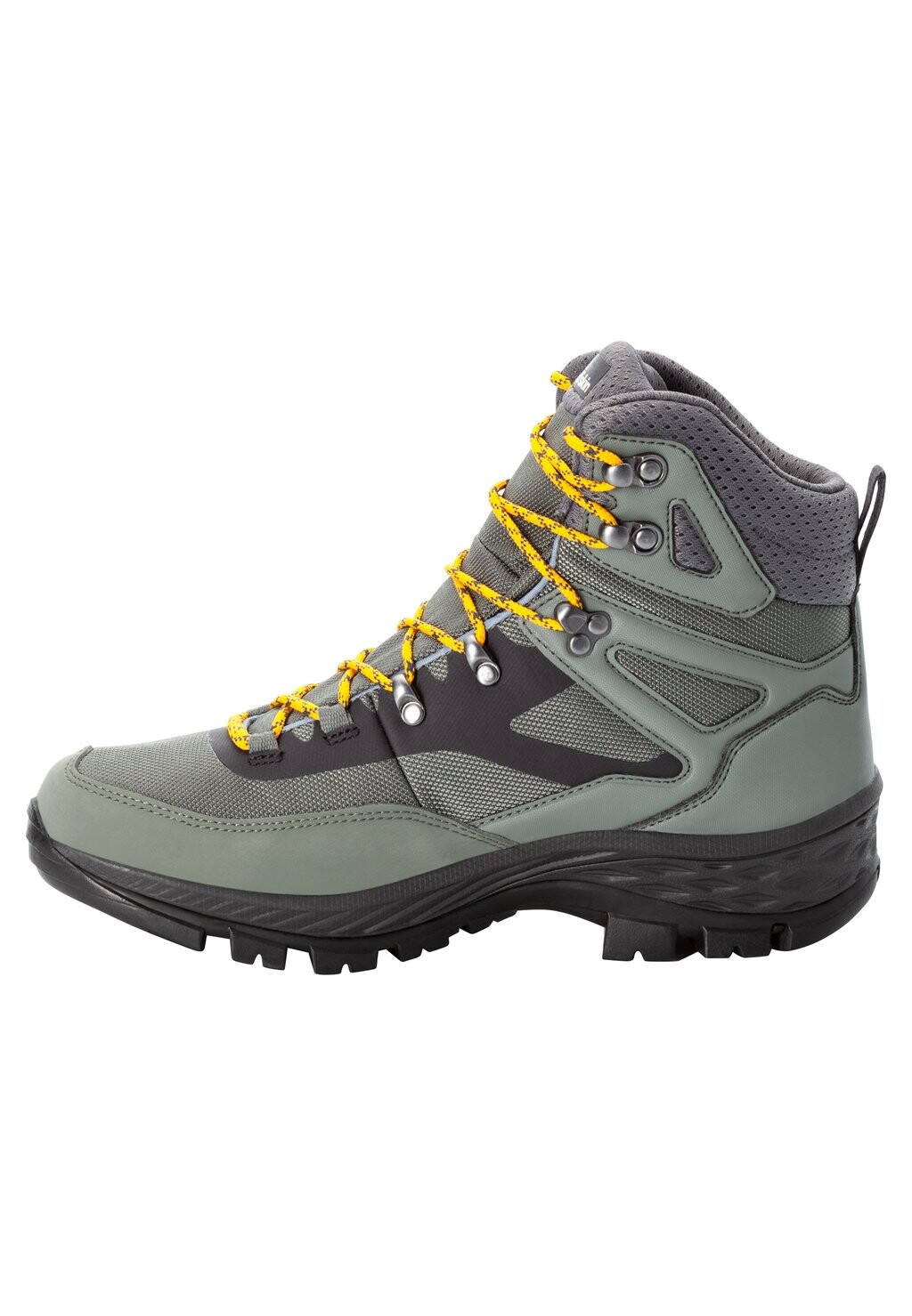 

Кроссовки REBELLION GUIDE TEXAPORE MID Jack Wolfskin, цвет gecko green