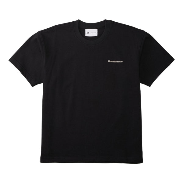 Футболка adidas originals x Pharrell Williams Crossover Casual Breathable Sports Solid Color Short Sleeve Black T-Shirt, черный