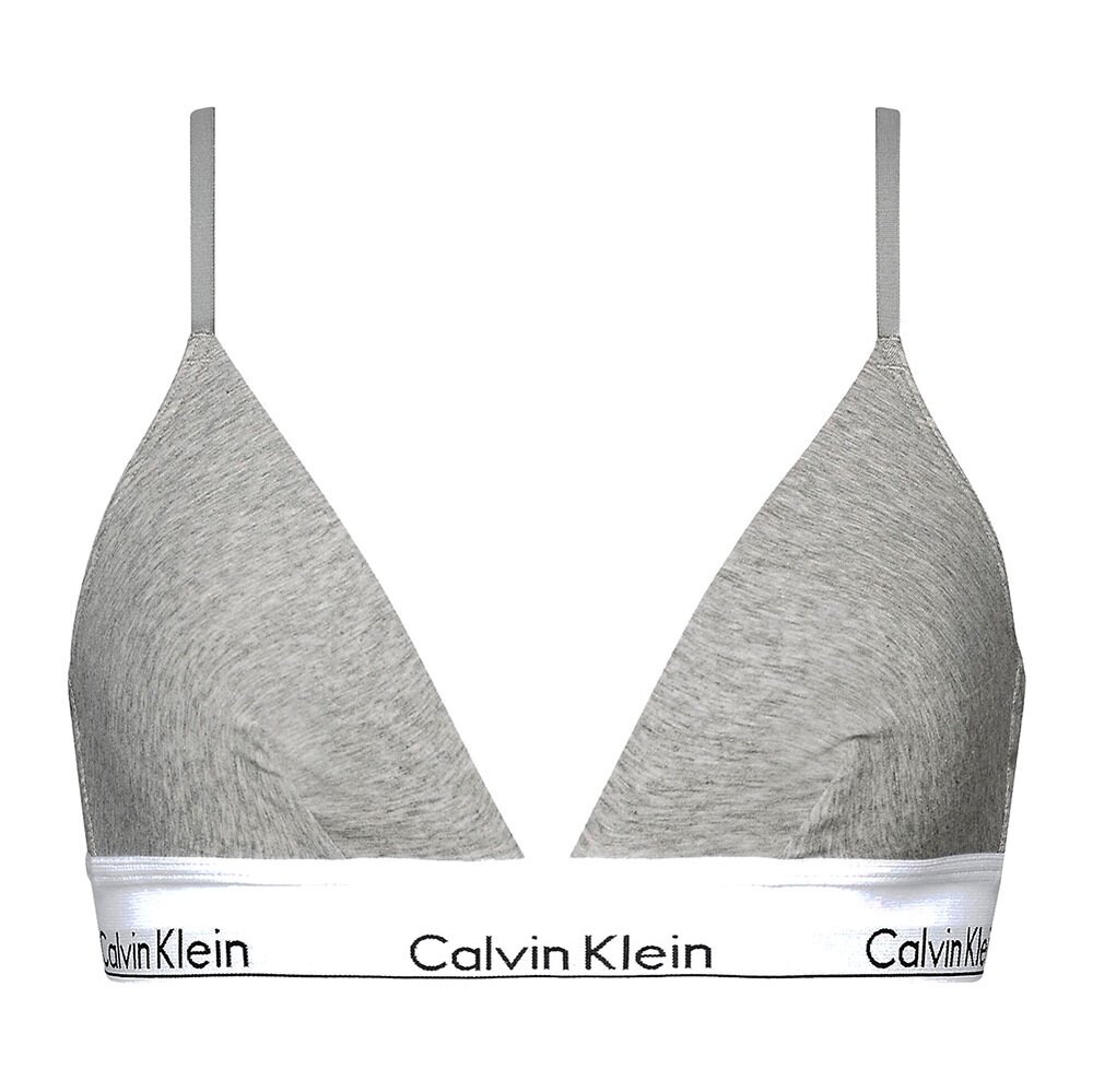 

Бюстгальтер Calvin Klein Triangle Modern, серый