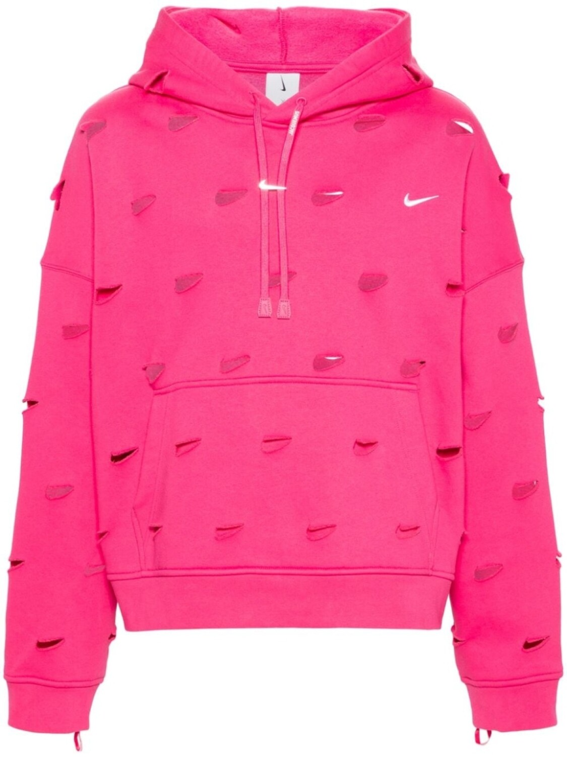 

Nike худи из джерси с вырезами Swoosh, розовый
