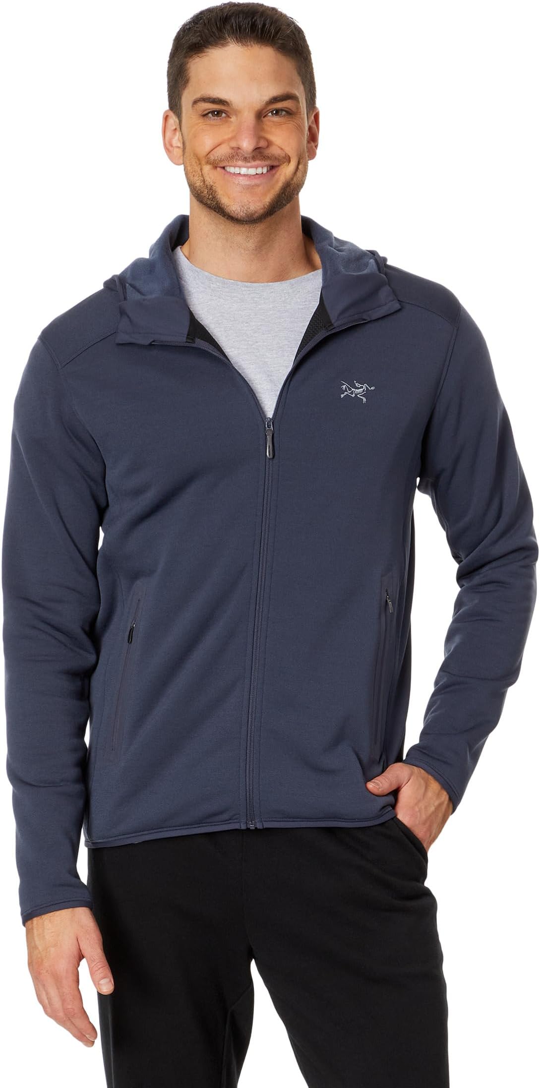 Толстовка Kyanite Hoody Arc'teryx, цвет Black Sapphire термос gems black sapphire черный сапфир