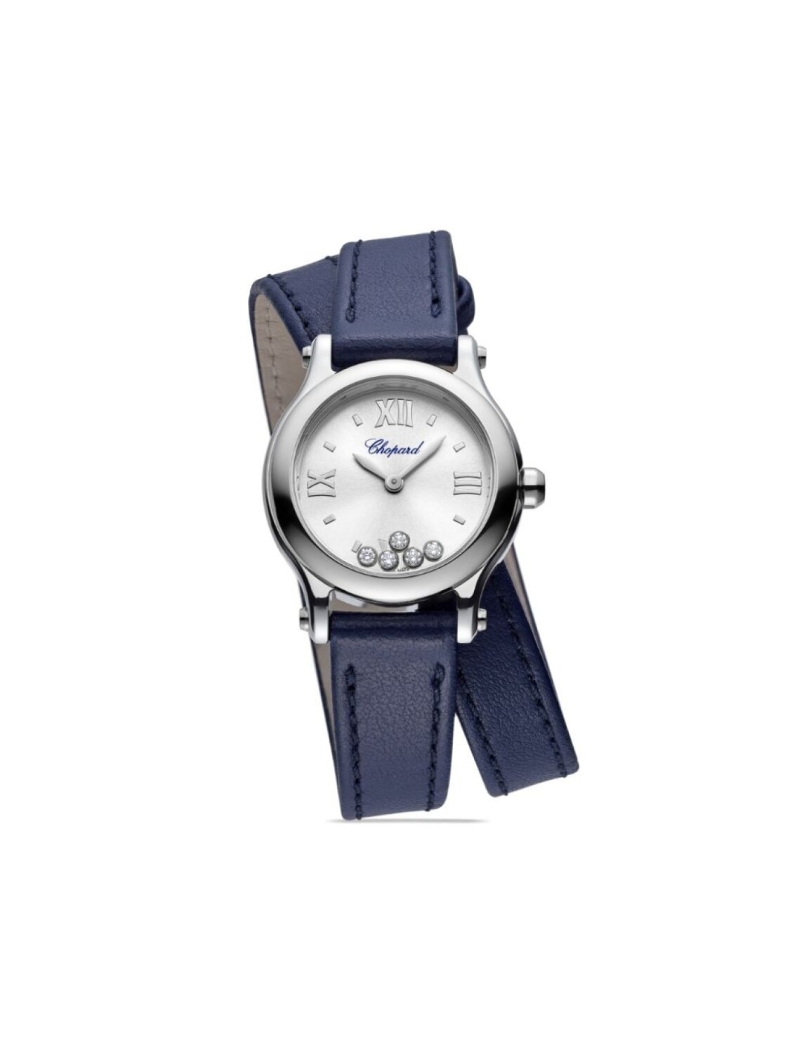 

Наручные часы Happy Sport 25 мм Chopard, серебряный
