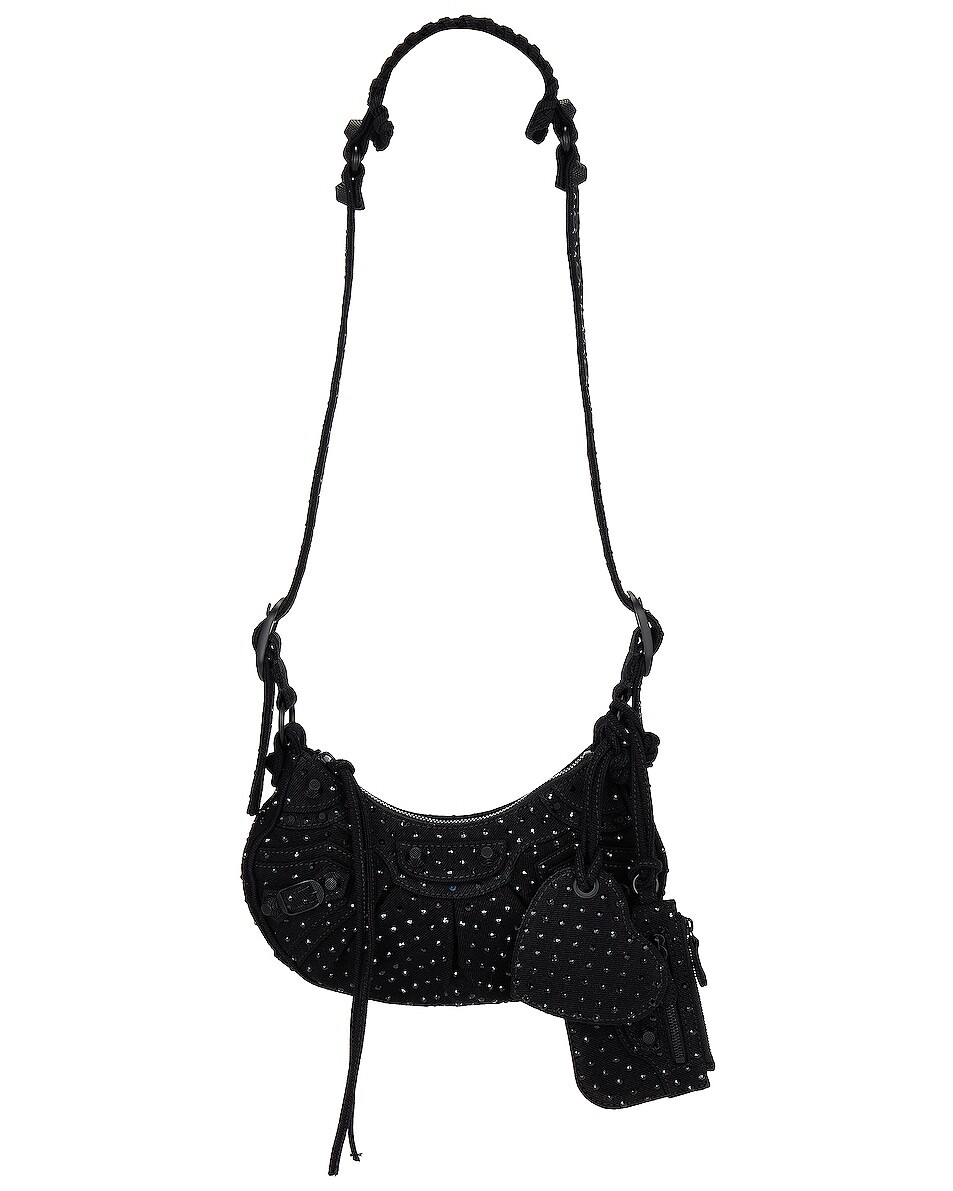 

Сумка Balenciaga Xs Le Cagole Shoulder, черный