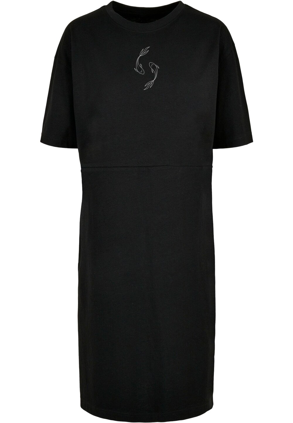 Платье Merchcode Spring - Yin & Jang Fish, черный