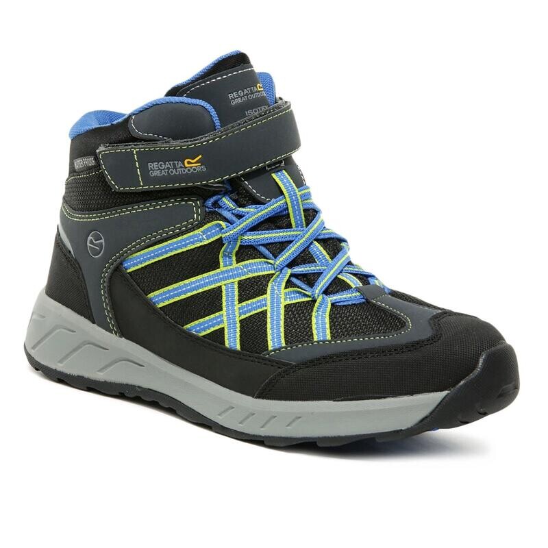 

Детские горные ботинки Regatta, цвет gris/blue