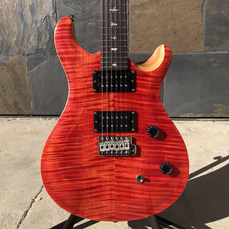 Электрогитара PRS SE CE24 Blood Orange Electric Guitar