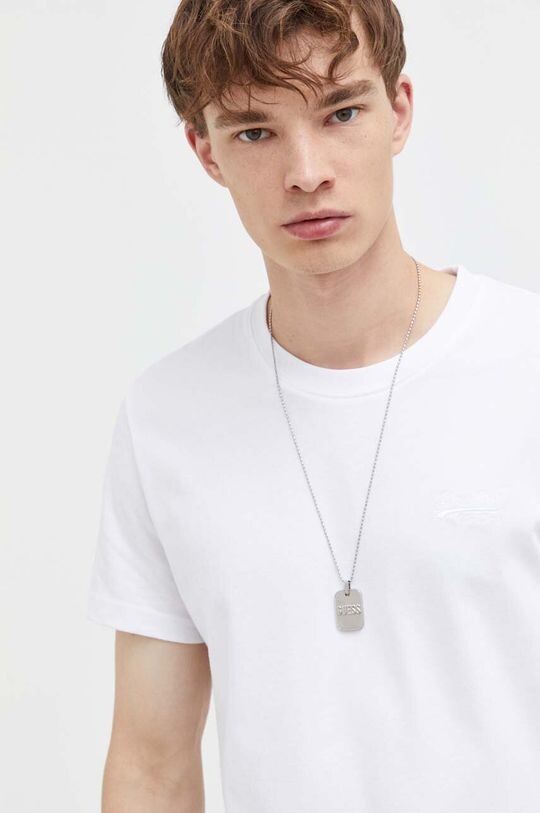 

Хлопковая футболка Superdry, белый