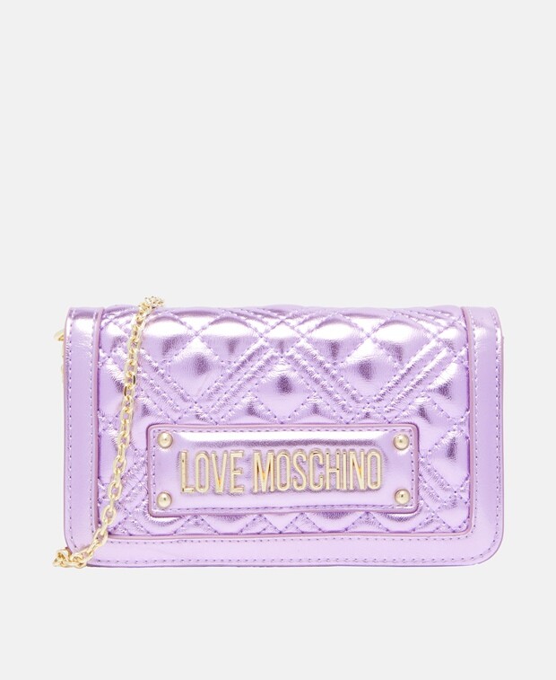 

Сумка-мессенджер Love Moschino, сирень