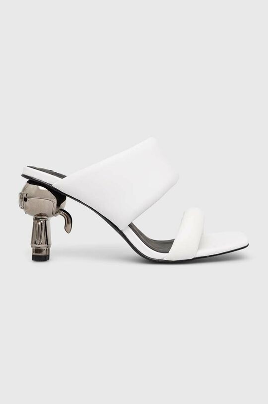 

Кожаные тапочки IKON HEEL Karl Lagerfeld, белый