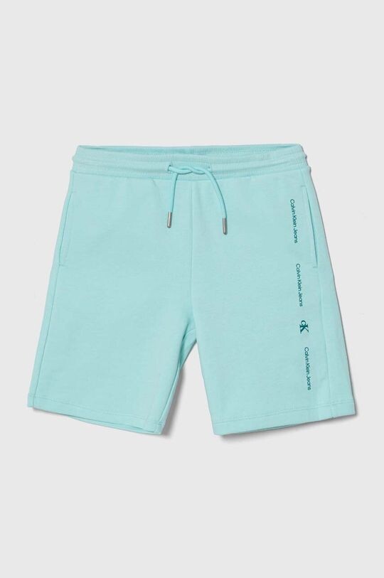 

Calvin Klein Jeans Детские хлопковые шорты, бирюзовый
