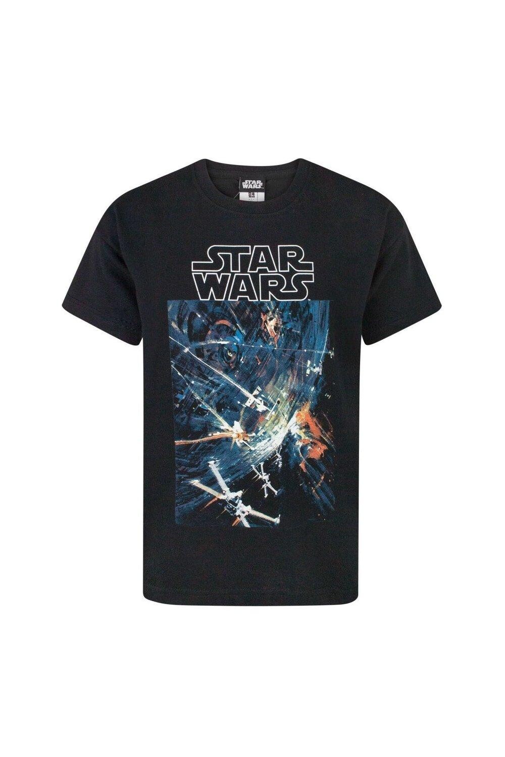 

Официальная футболка Звезды Смерти Star Wars, мультиколор
