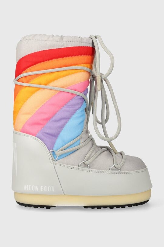 

Детские зимние ботинки Moon Boot 14027700 Moon Boot Icon Rainbow G, серый
