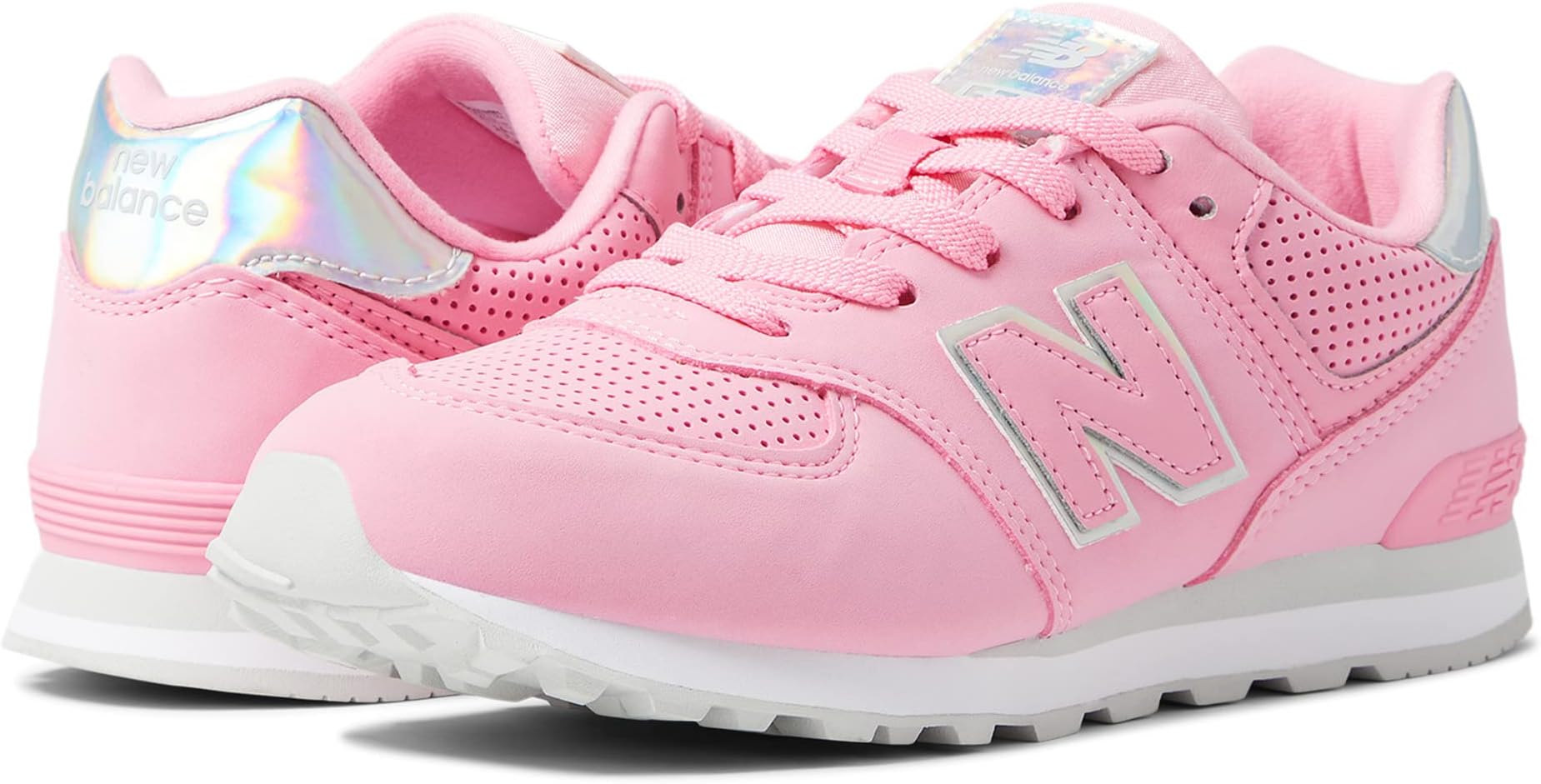 

Кроссовки 574 New Balance, цвет Bubblegum/White