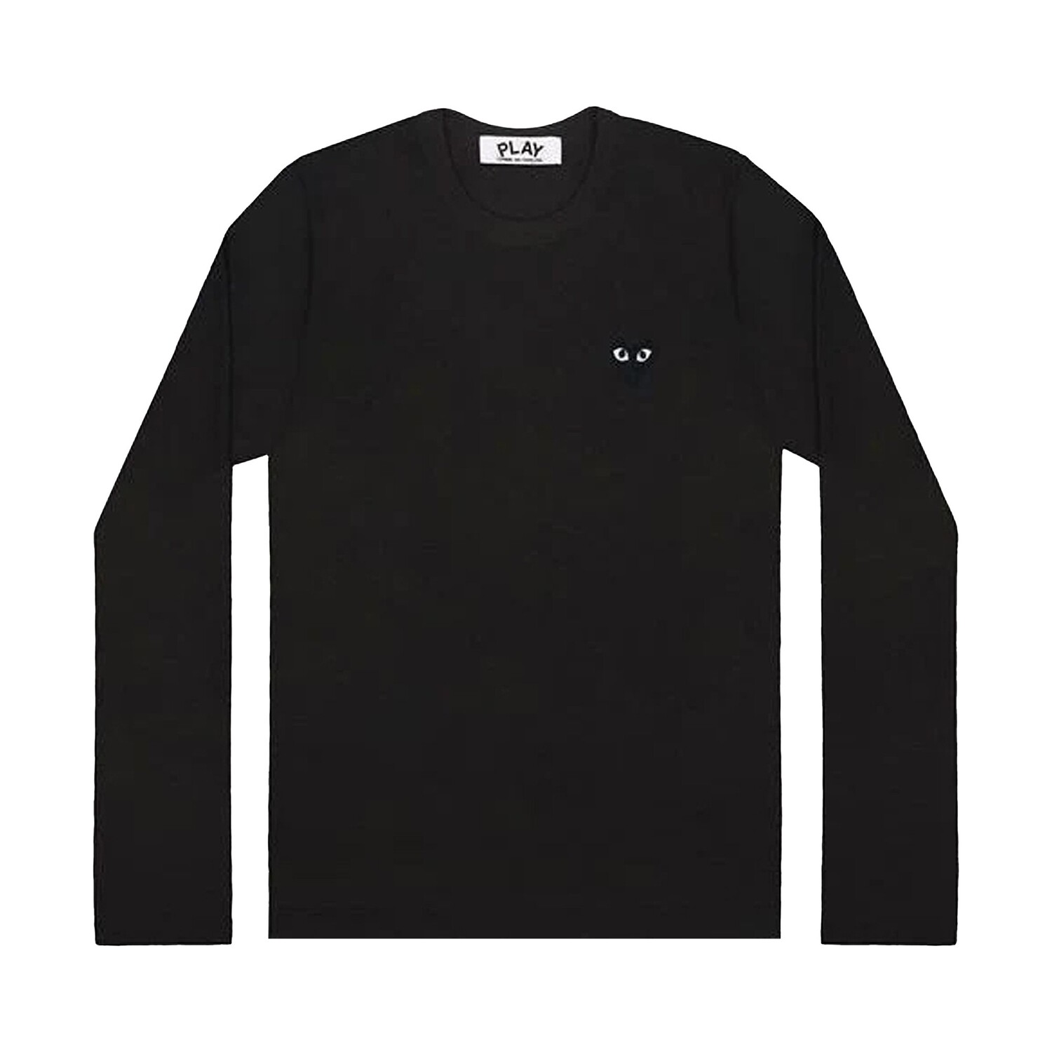 

Футболка с длинными рукавами Comme des Garçons PLAY Heart, цвет Черный