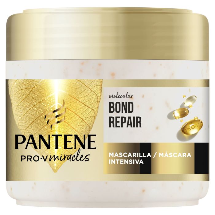 Маска для волос Pro-V Miracles Bond Repair Mascarilla Capilar Pantene, 300 ml carol s daughter almond milk daily damage repair ультрапитательная маска для волос 340 г 12 унций