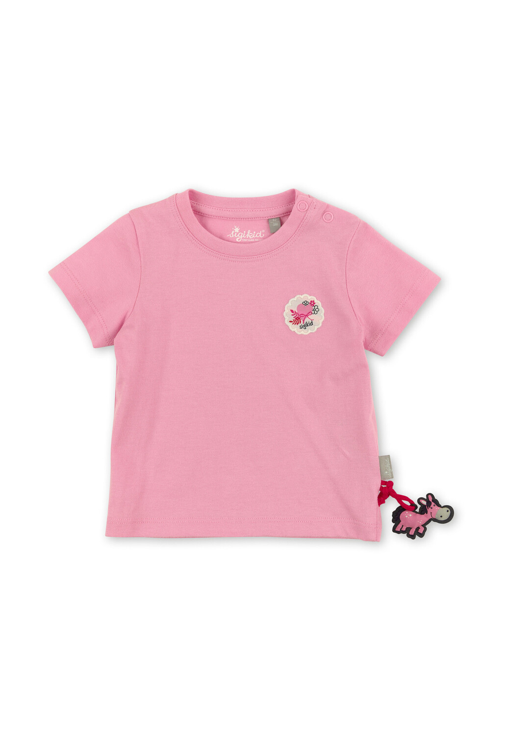 

Футболка Sigikid Pink Horses, розовый