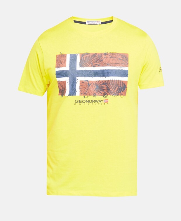 

Футболка Geographical Norway, желтый