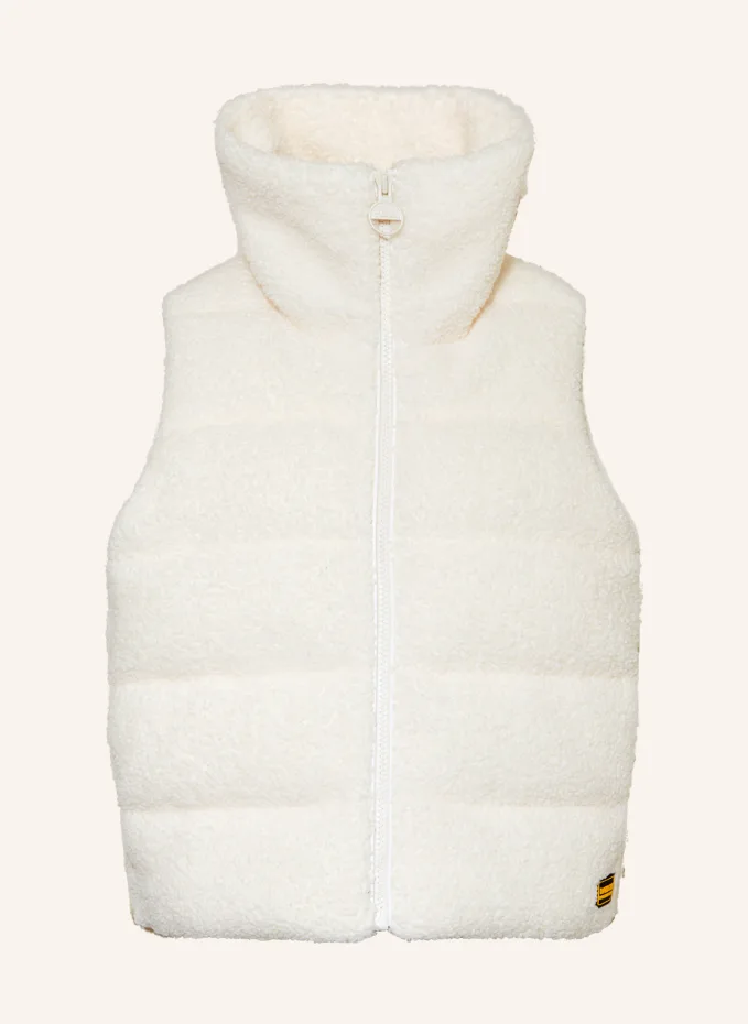 

Меховой жилет тедди maguire Barbour International, белый
