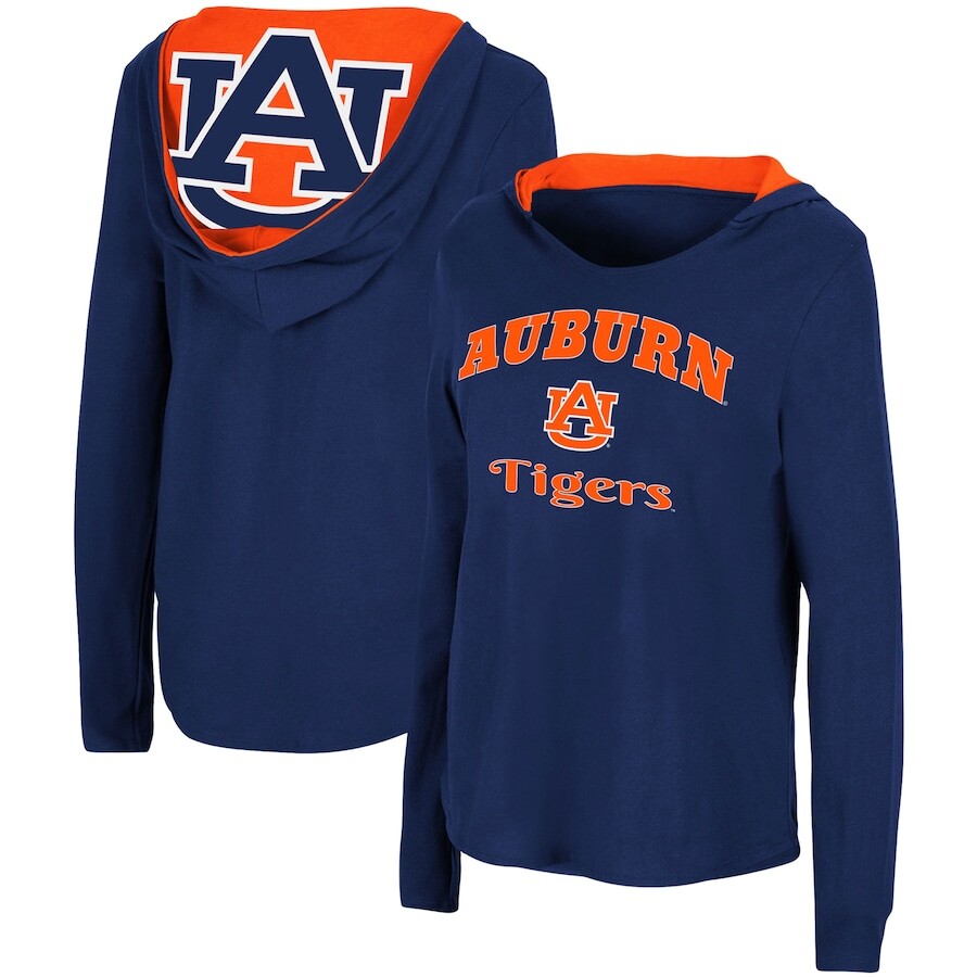 

Футболка с длинным рукавом Colosseum Auburn Tigers, нави