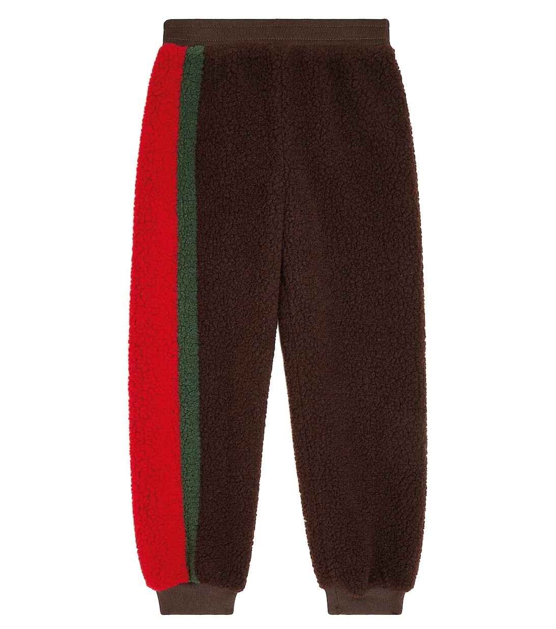 

Спортивные брюки Web Stripe из смесовой шерсти Gucci, черный