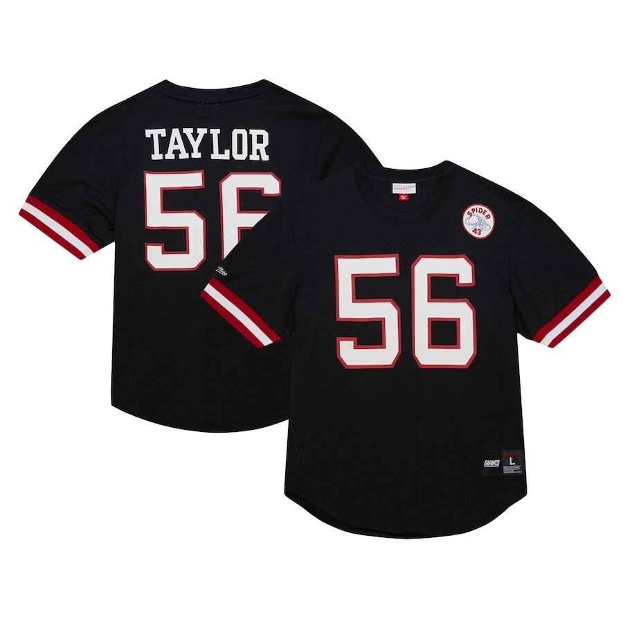 

Футболка с именем и номером Mitchell & Ness New York Giants, черный