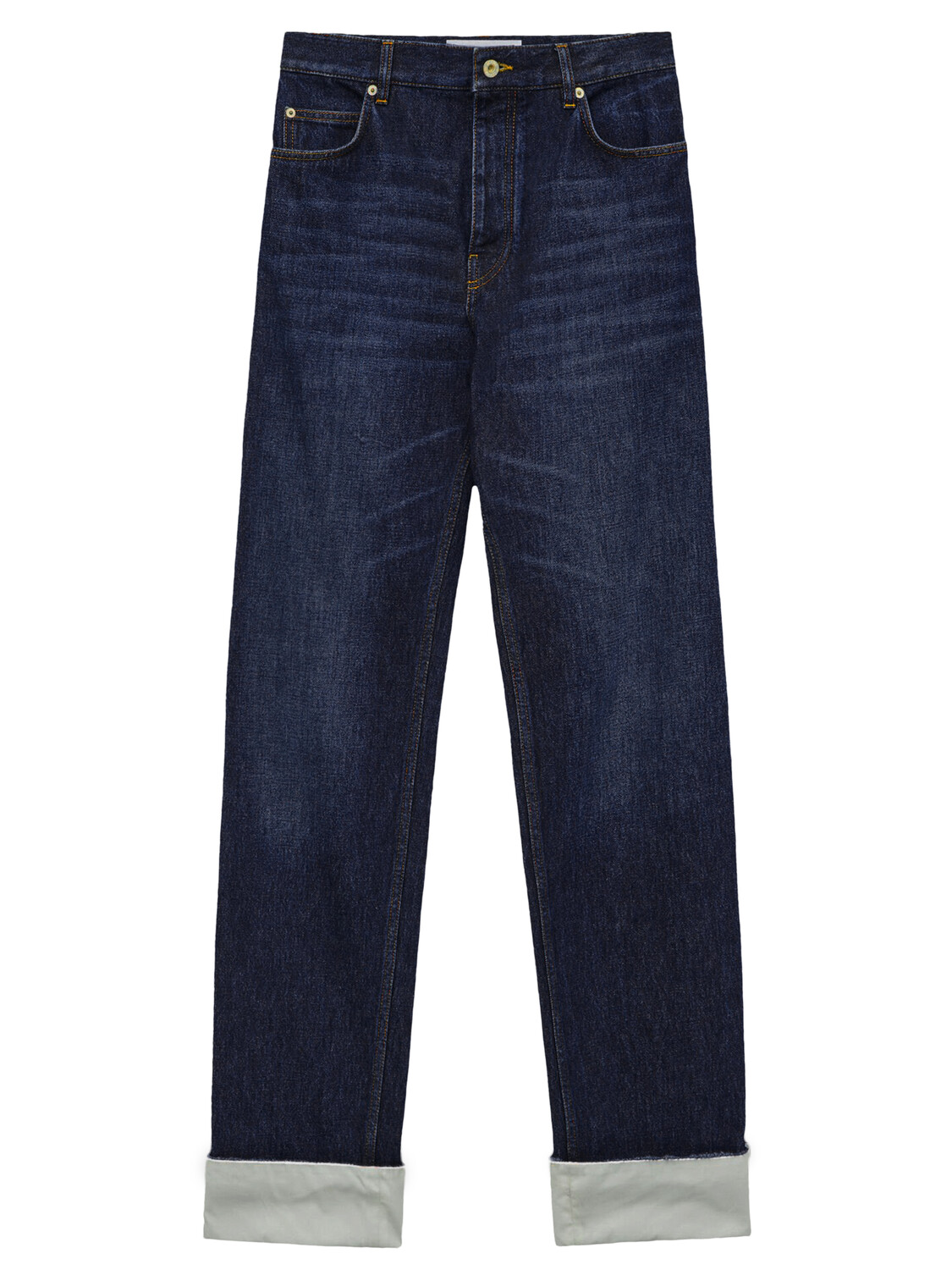 

Джинсы Loewe Fisherman turn-up, синий