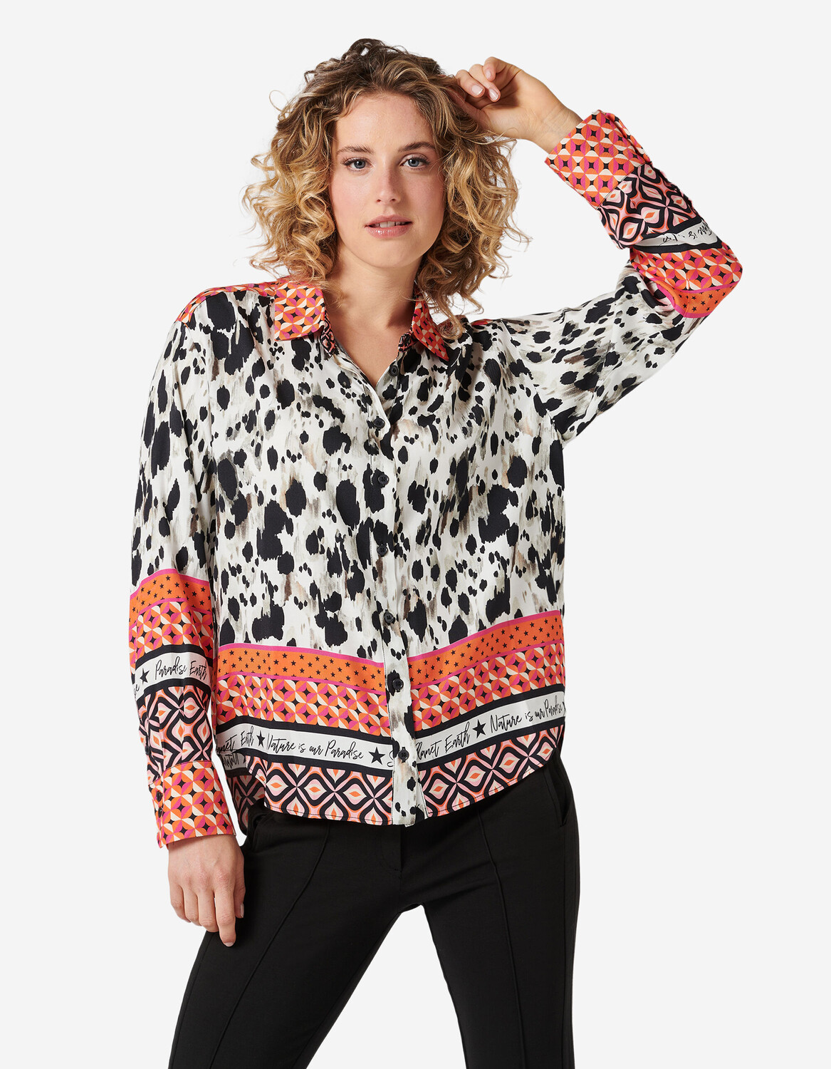 

Блуза Eve in Paradise Hemd Heather, цвет Animal Kaleidoscope