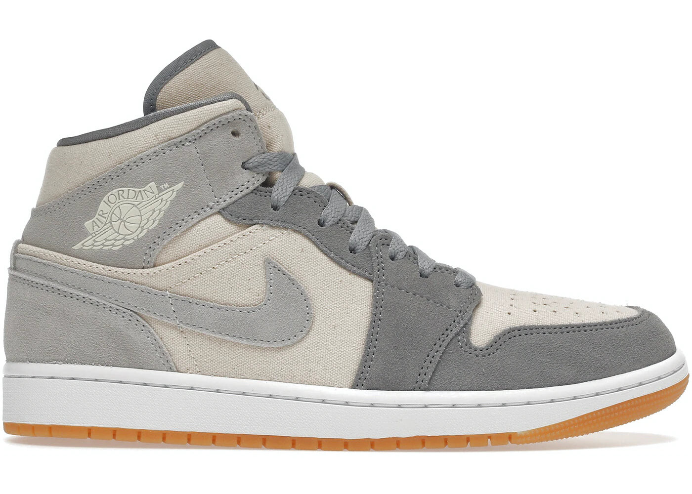 

Кроссовки Jordan 1 Mid SE Coconut Milk Particle, Серый