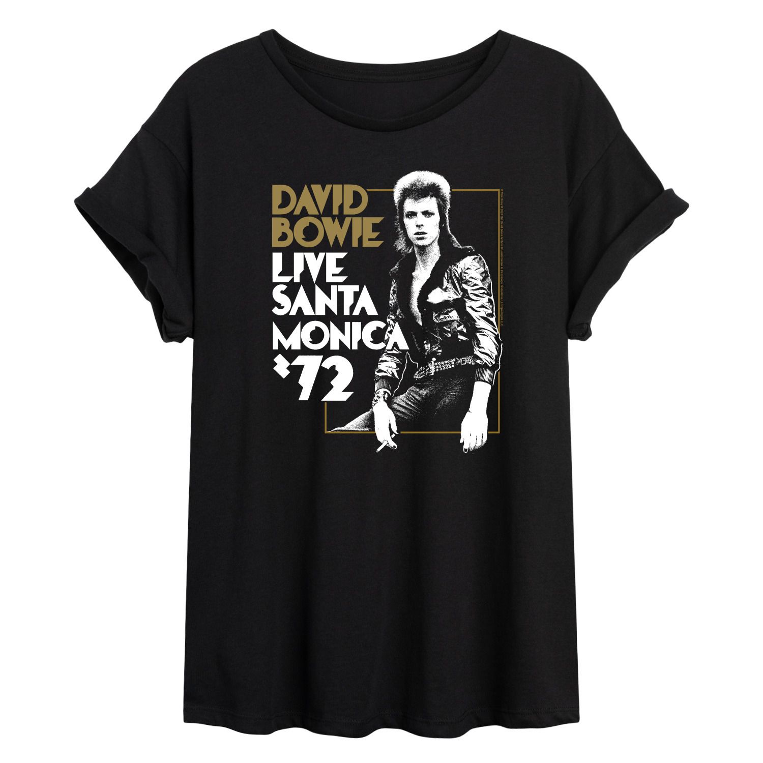 Струящаяся футболка David Bowie Santa Monica для юниоров Licensed Character david bowie live santa monica 72