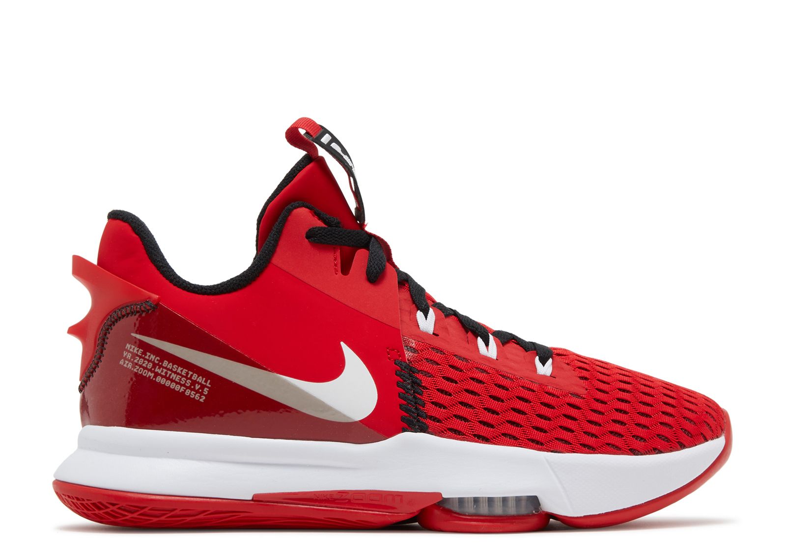 цена Кроссовки Nike Lebron Witness 5 'University Red', красный