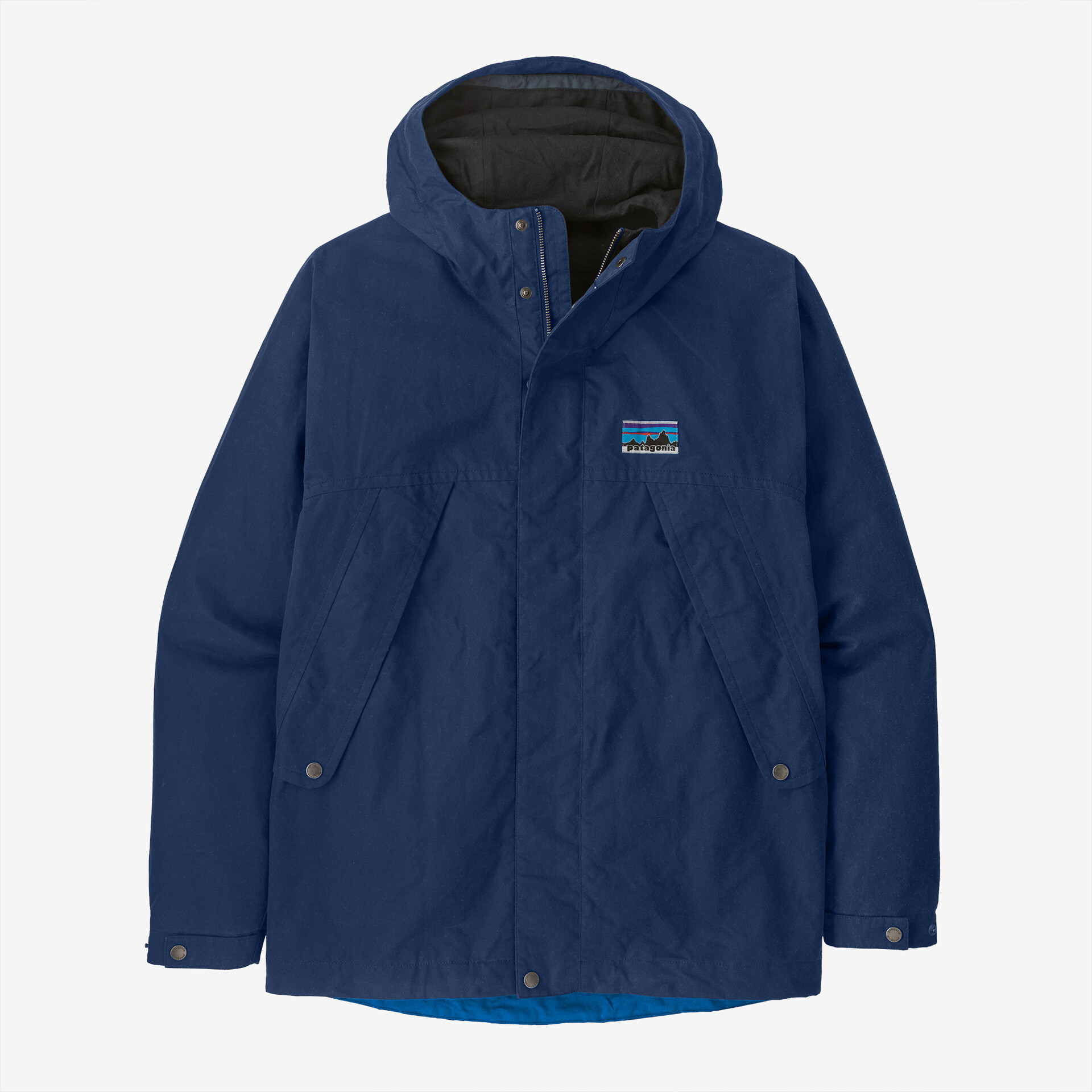 Куртка из вощеного хлопка Patagonia, цвет Cobalt Blue