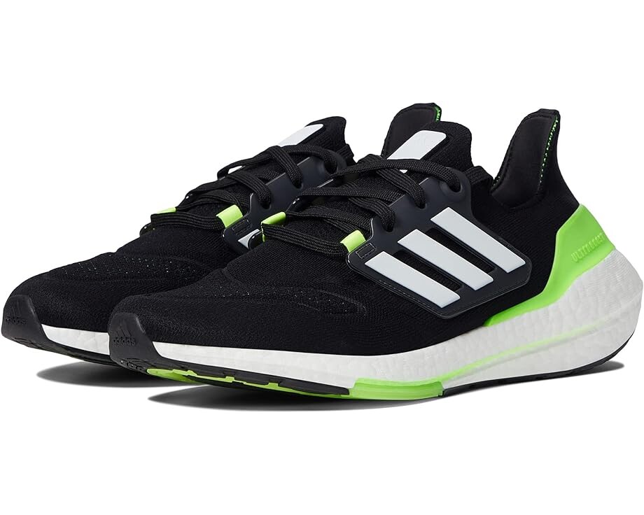 

Кроссовки Adidas Ultraboost 22, цвет Black/White/Solar Green