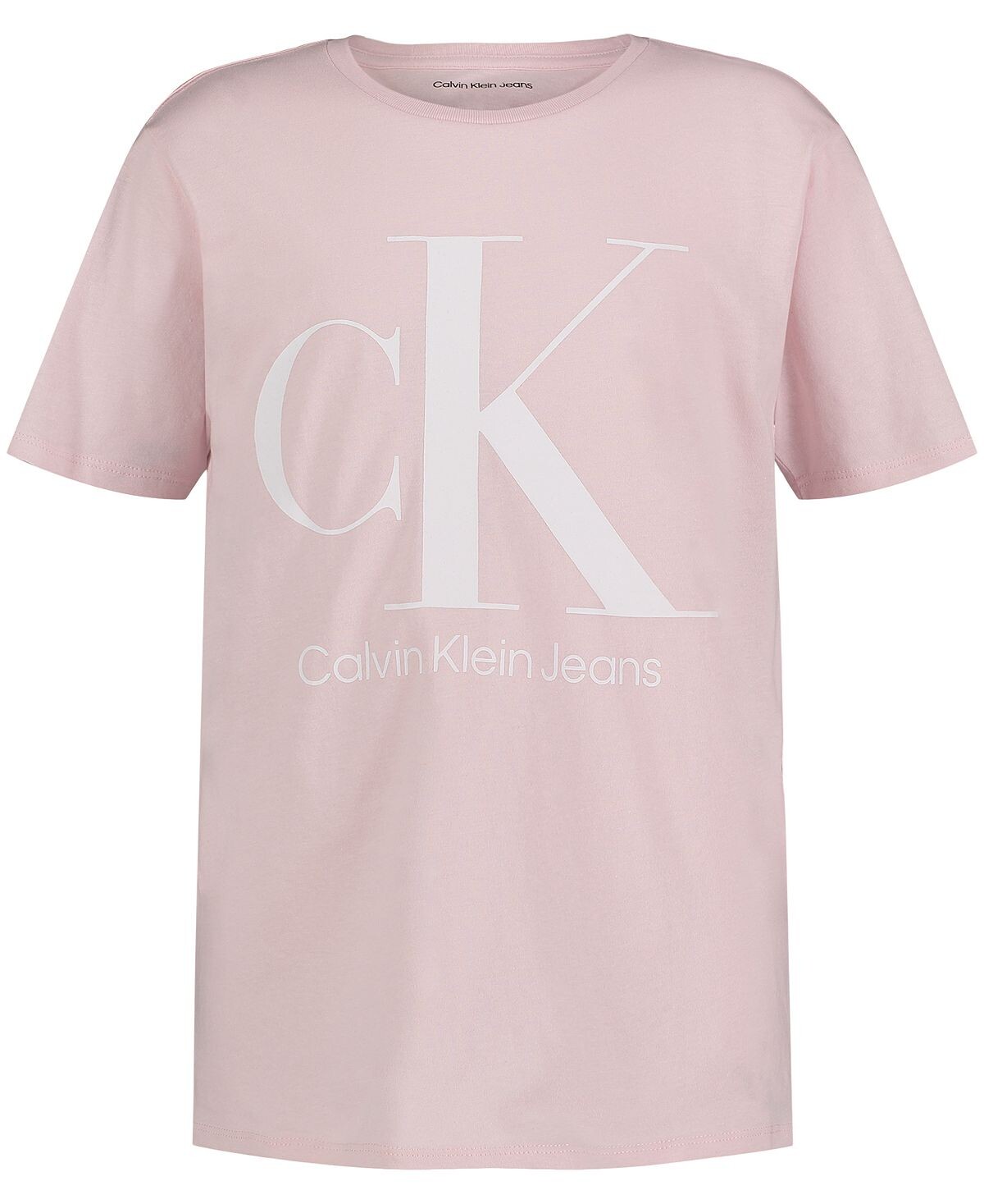 

Футболка с коротким рукавом и большим логотипом Big Boys Calvin Klein