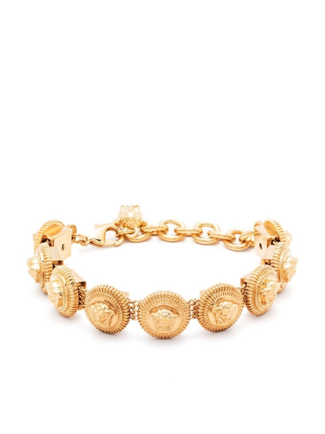 

Браслет с декором Medusa Versace, золотой