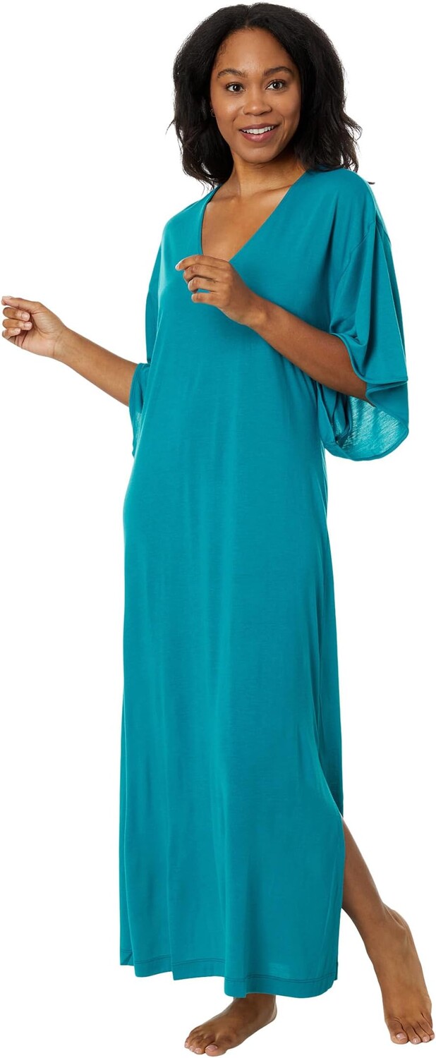 

Конго кафтан N by Natori, цвет Vivid Teal