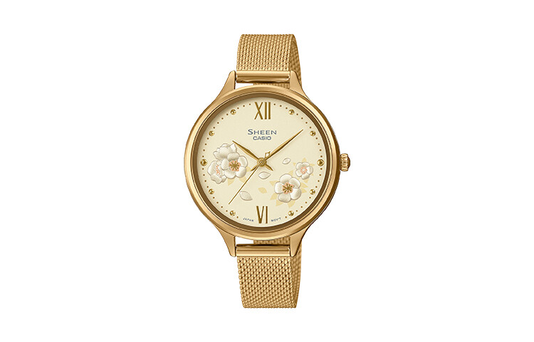 

Женские часы CASIO SHEEN, Золото