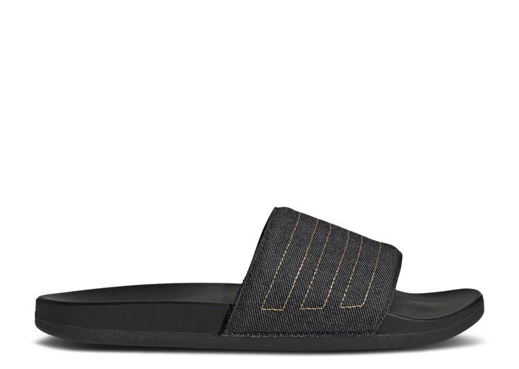 

Кроссовки Adidas ADILETTE COMFORT SLIDE 'BLACK DENIM', черный