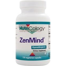 Nutricology ZenMind 120 вег капсул nutricology stabilium 200 30 капсул