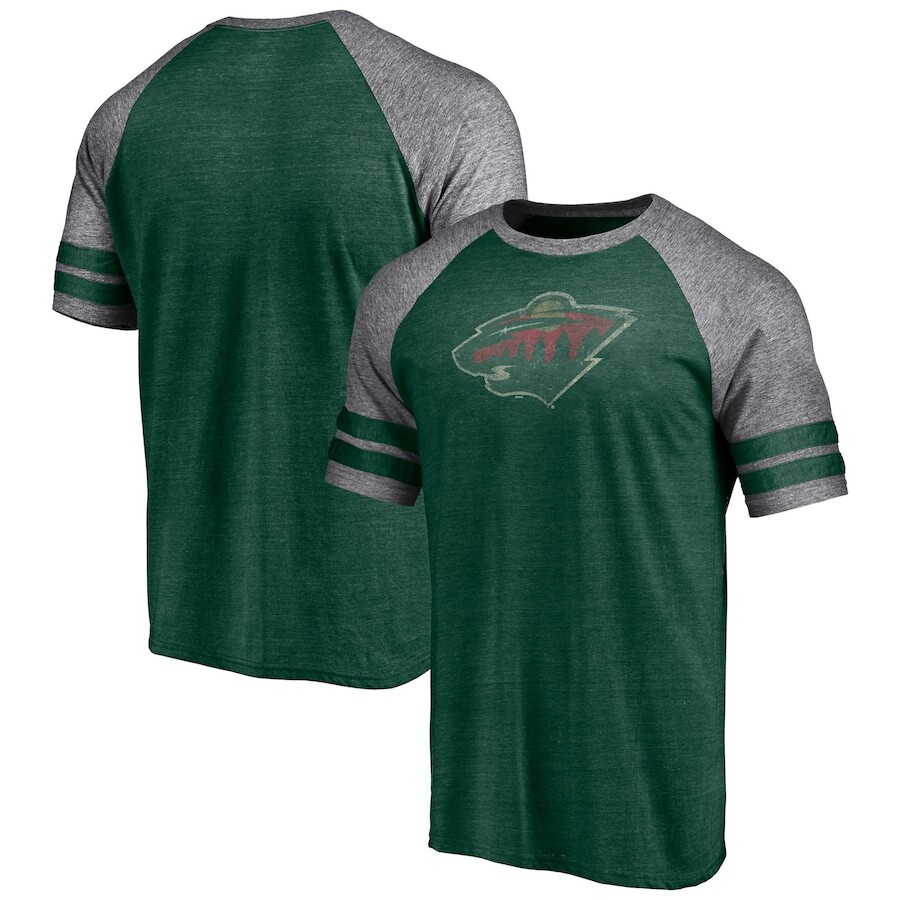 

Футболка с коротким рукавом Fanatics Branded Minnesota Wild, зеленый