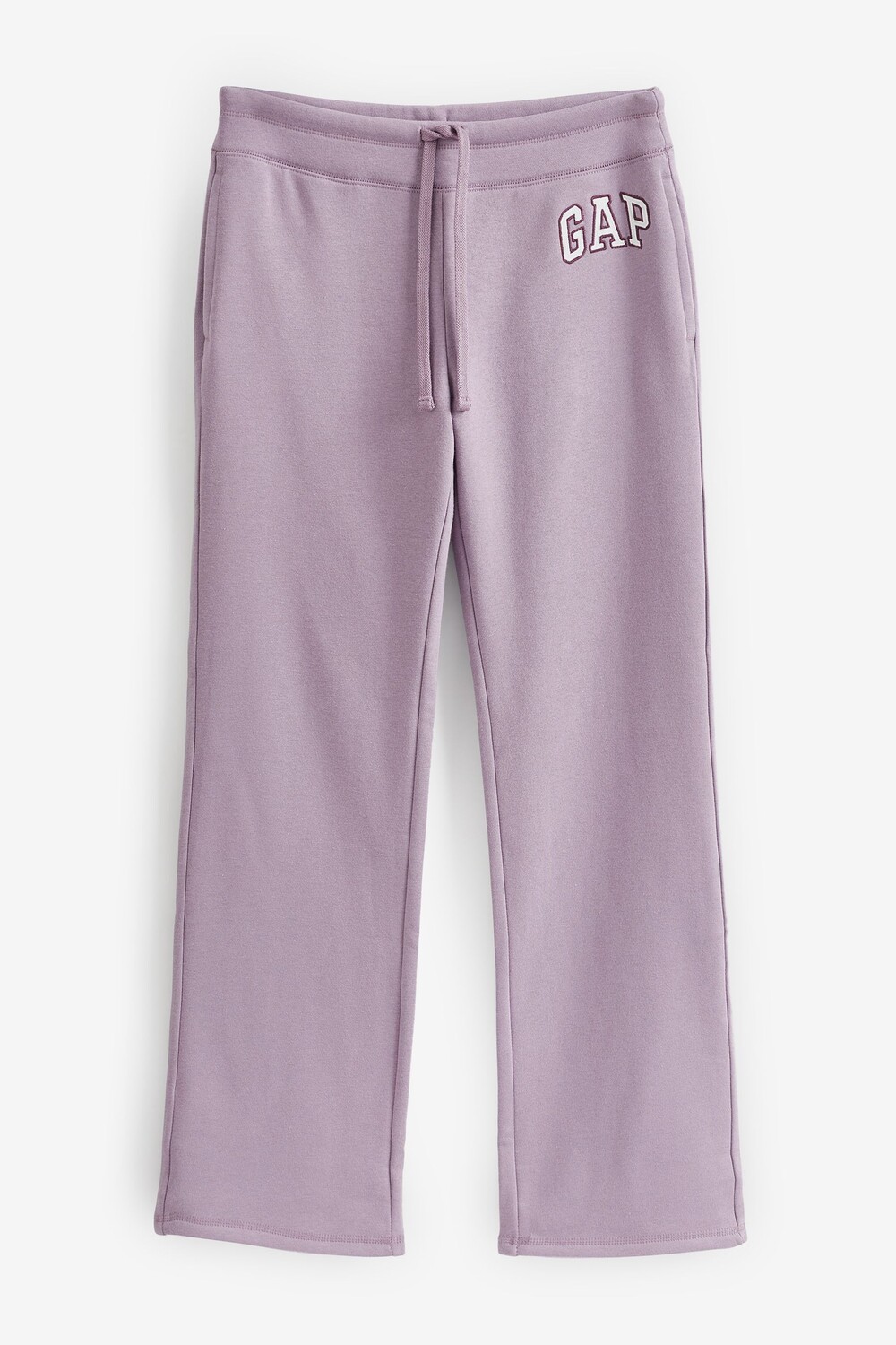 

Спортивные брюки с расклешенными штанинами и логотипом Gap, фиолетовый