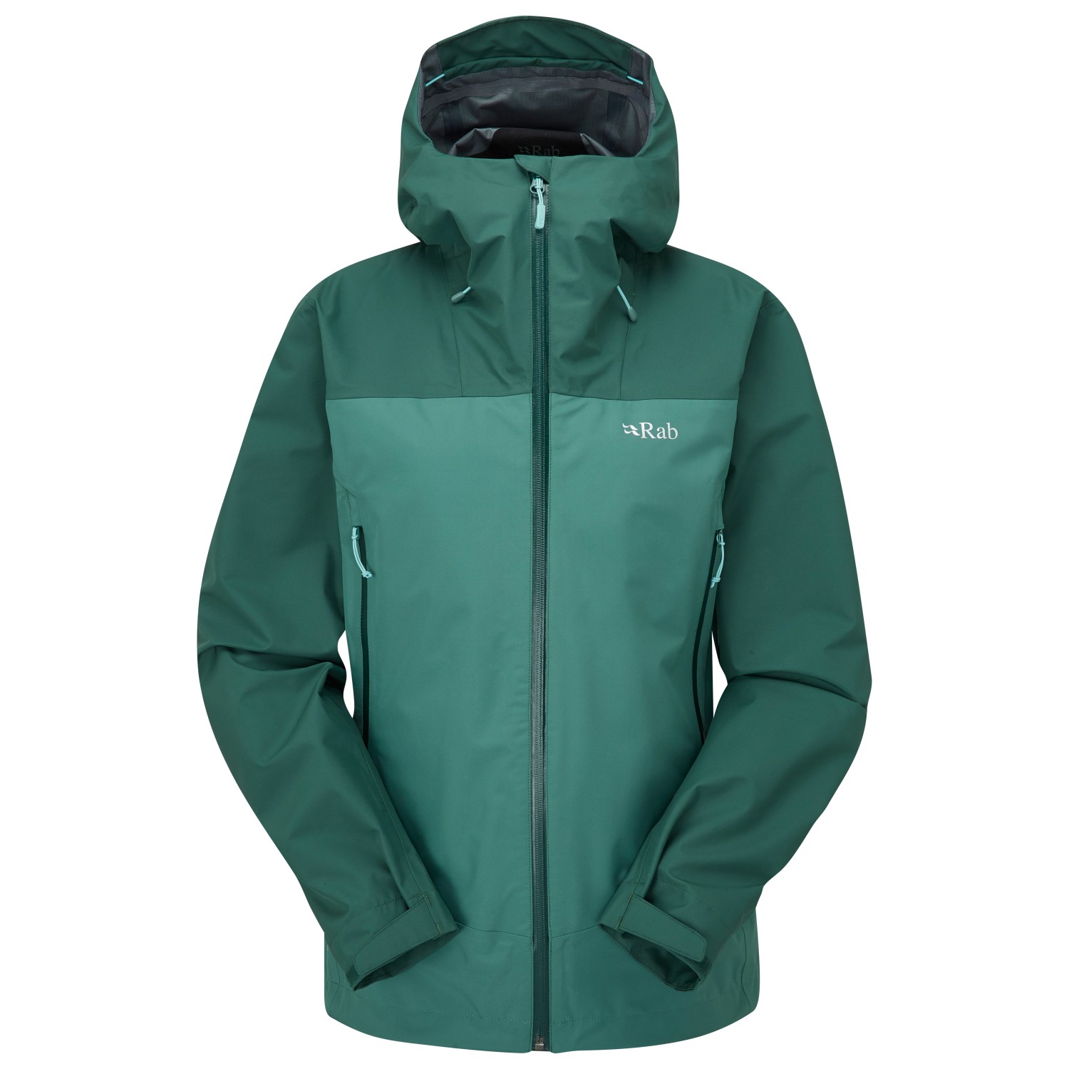 Дождевик Rab Women's Arc Eco, цвет Green Slate/Eucalyptus куртка simms waypoints jacket 20 3xl slate