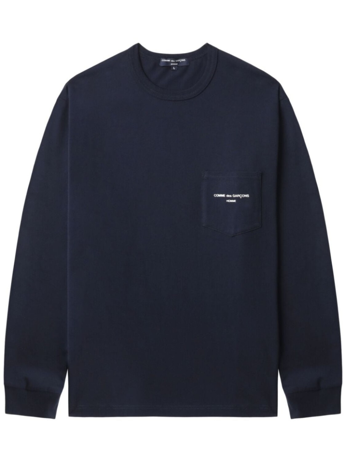 

Comme des Garçons Homme толстовка с логотипом, синий