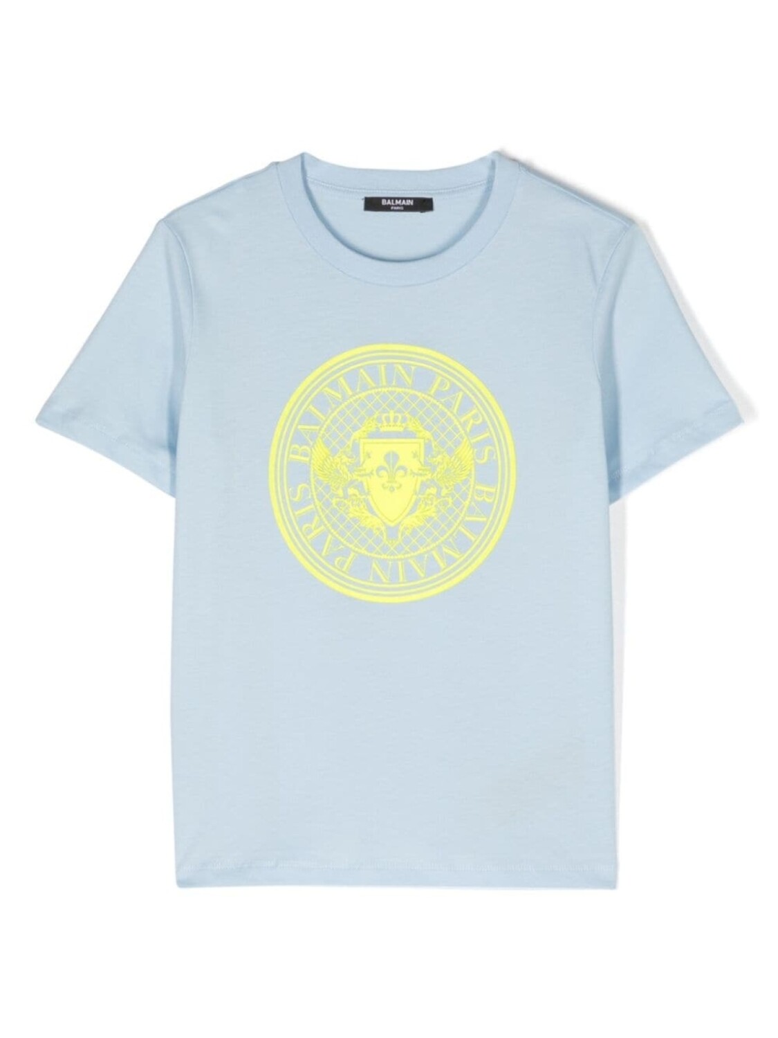 

Balmain Kids футболка с логотипом, синий