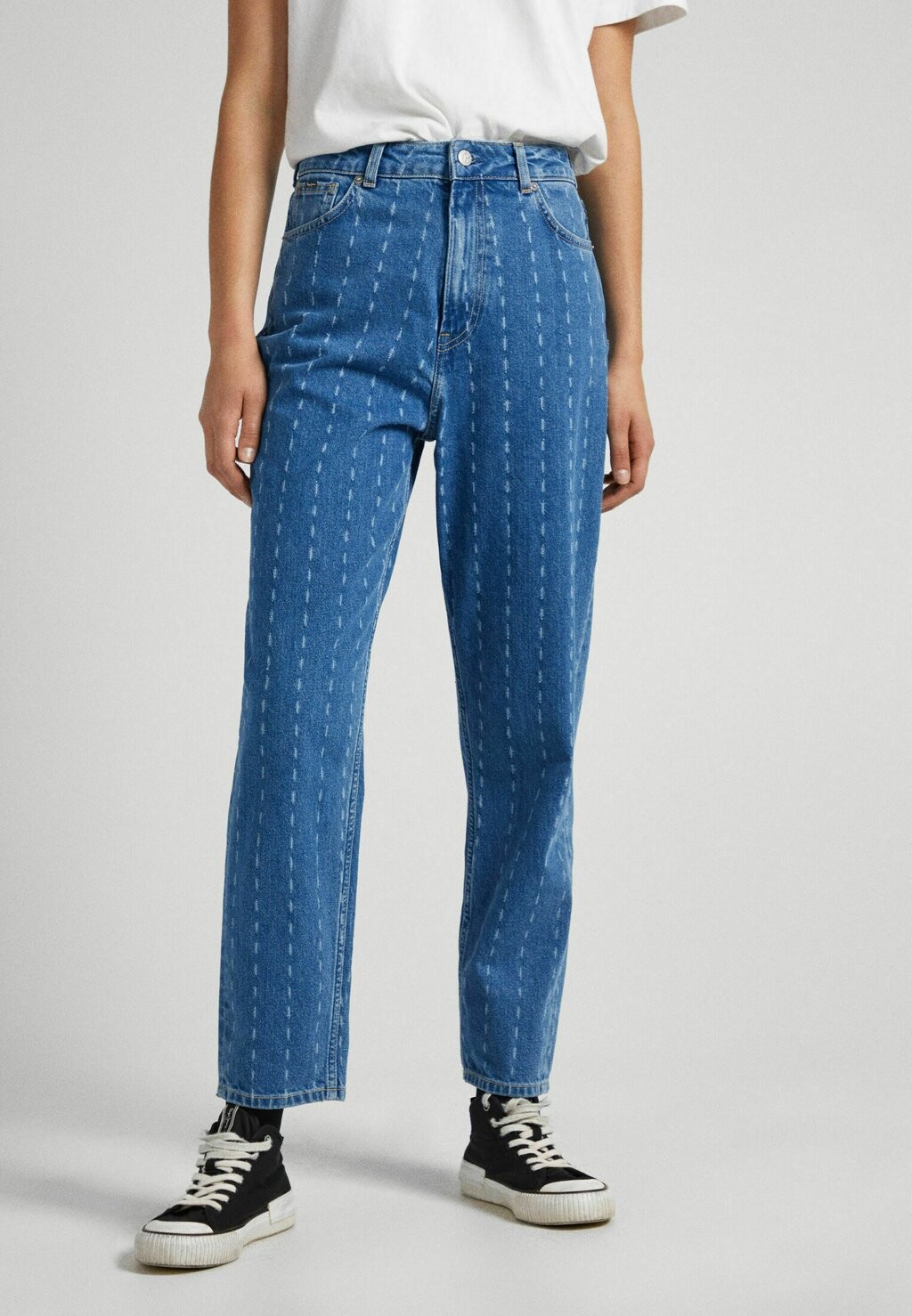 

Джинсы-сигареты Willow Pinstripe Pepe Jeans, цвет denim