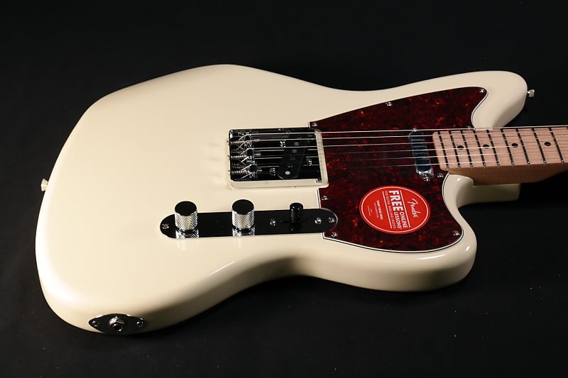 Электрогитара Squier Paranormal Offset Telecaster - Maple Fingerboard - Tortoiseshell Pickguard - Olympic White 266