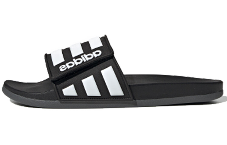 

Adidas Neo Adilette Comfort Регулируемые шлепанцы, черный/белый